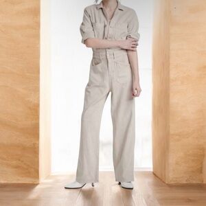 Universal Thread Beige Utility Jumpsuit